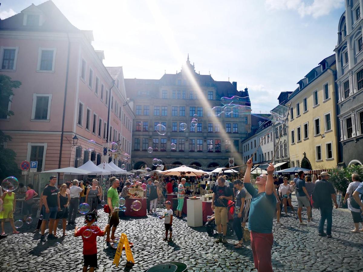 Ferienwohnungen Am Fluesterbogen Görlitz Exterior foto